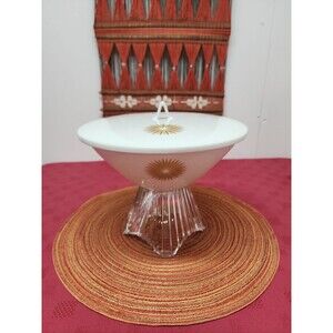 MCM Rosenthal Continental "Star Of Dawn"9" Round Covered Serving Bowl Atomic EUC